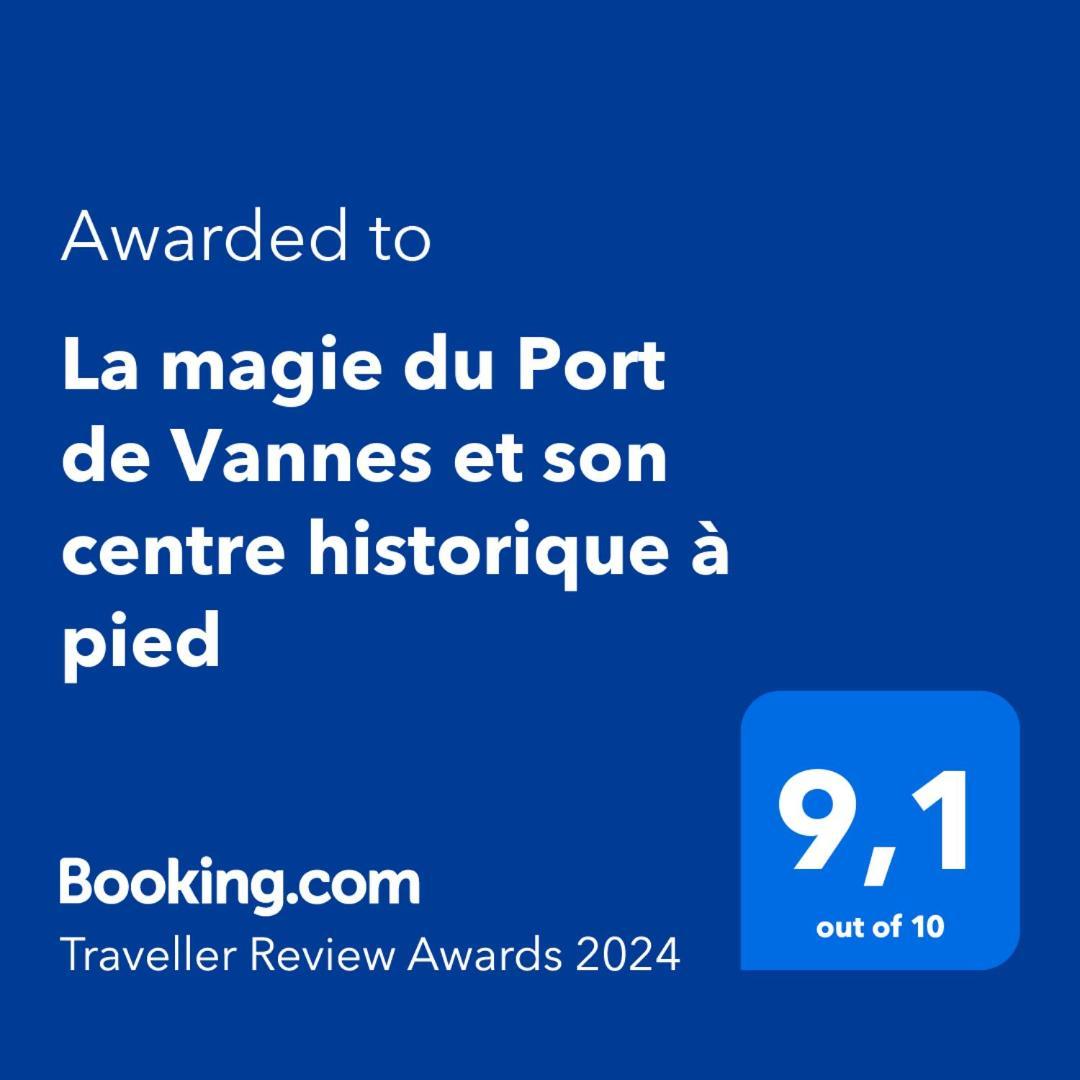 La magie du Port de Vannes et son centre historique à pied Extérieur photo